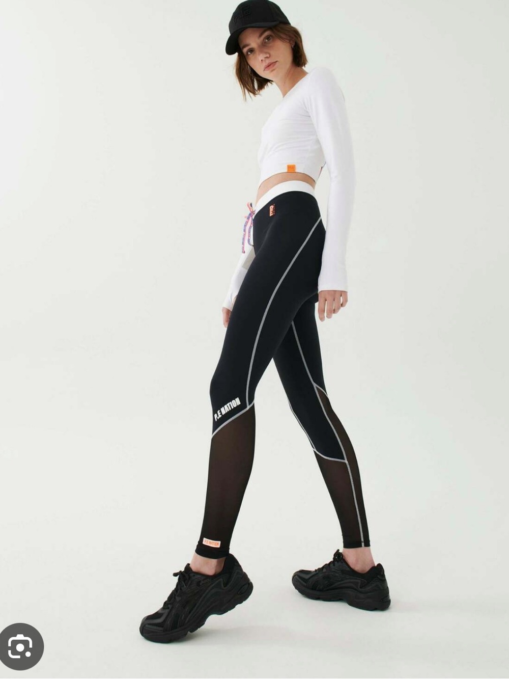 PE Nation Divergent Legging Black Large